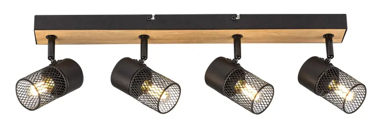 Stropné bodové svietidlo METTA E14 4XMAX 40W LS4,3