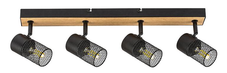 Stropné bodové svietidlo METTA E14 4XMAX 40W LS4,2