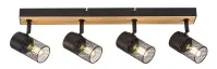 Stropné bodové svietidlo METTA E14 4XMAX 40W LS4
