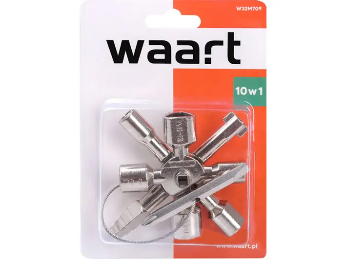 Waart Univerzálny kľúč W32M709 10 koncoviek,2