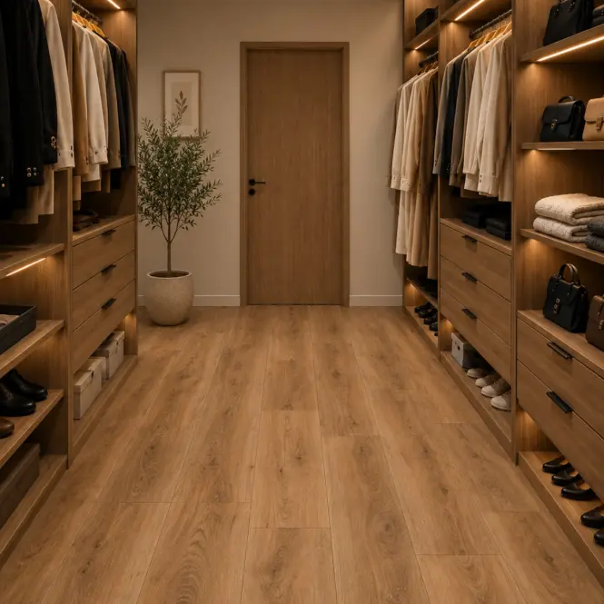Laminátová podlaha Dub Heatland 10mm AC6 Eurohome Residence+ K598,2