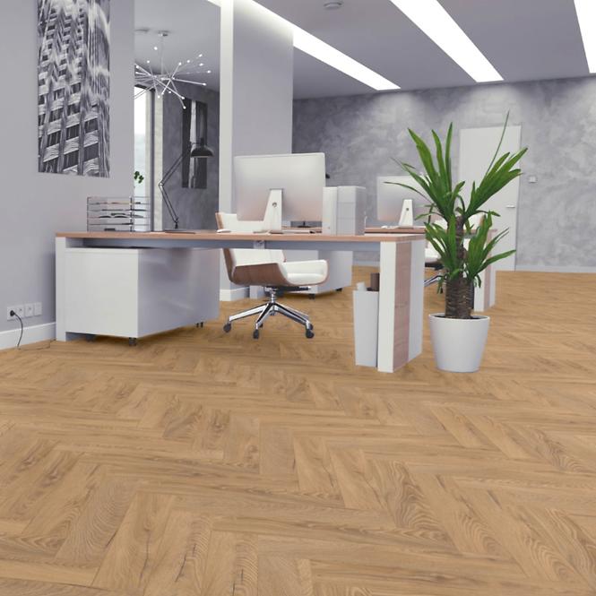 Laminátová podlaha vodeodolná Dub Inca Carpenter 8mm AC5 Herringbone K476