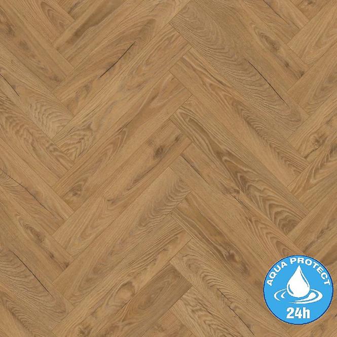 Laminátová podlaha vodeodolná Dub Inca Carpenter 8mm AC5 Herringbone K476