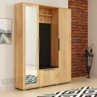 Predsieňový nábytok Laura P craft zlatá