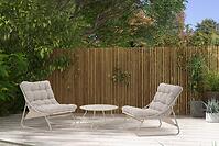 Komplet záhradného nábytku Samba 2+1 béžová