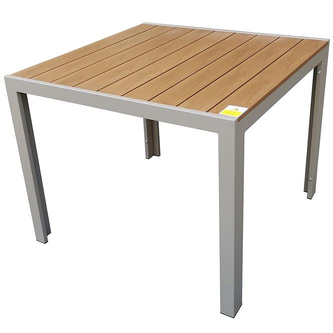Komplet záhradného jedálenského nábytku - polywood