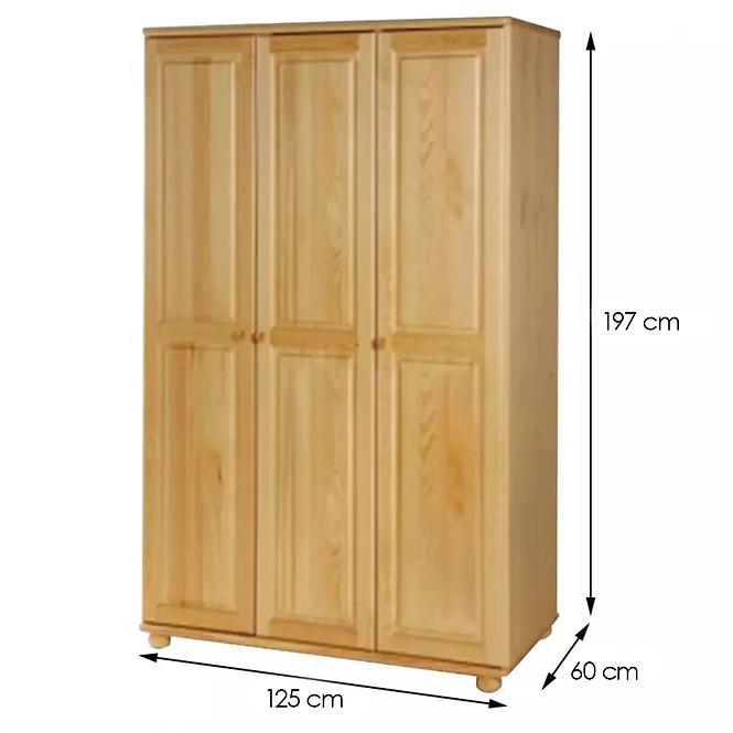 Skriňa Merkury 120 cm borovice
