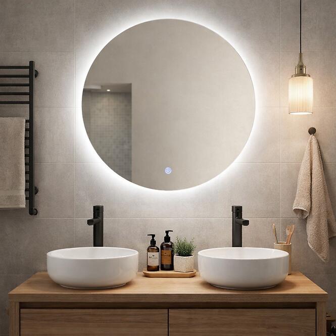 Zrkadlo LED FI80 + dotykový spínač