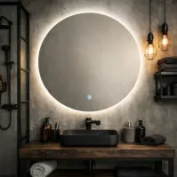 Zrkadlo LED FI80 + dotykový spínač