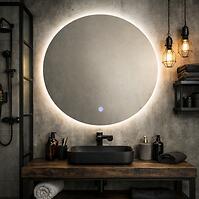 Zrkadlo LED FI80 + dotykový spínač