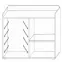 Komoda Nemo 6  jesion werona/seledyn,3
