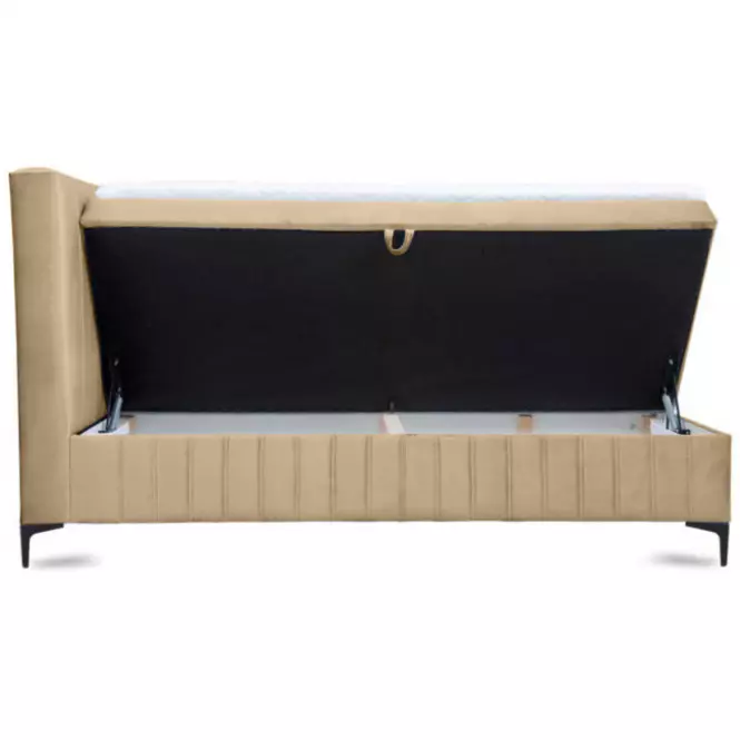 Kontinentálna posteľ Sergio 140x200 Bluvel 28 s topperom