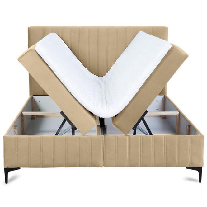 Kontinentálna posteľ Sergio 160x200 Bluvel 28 s topperom