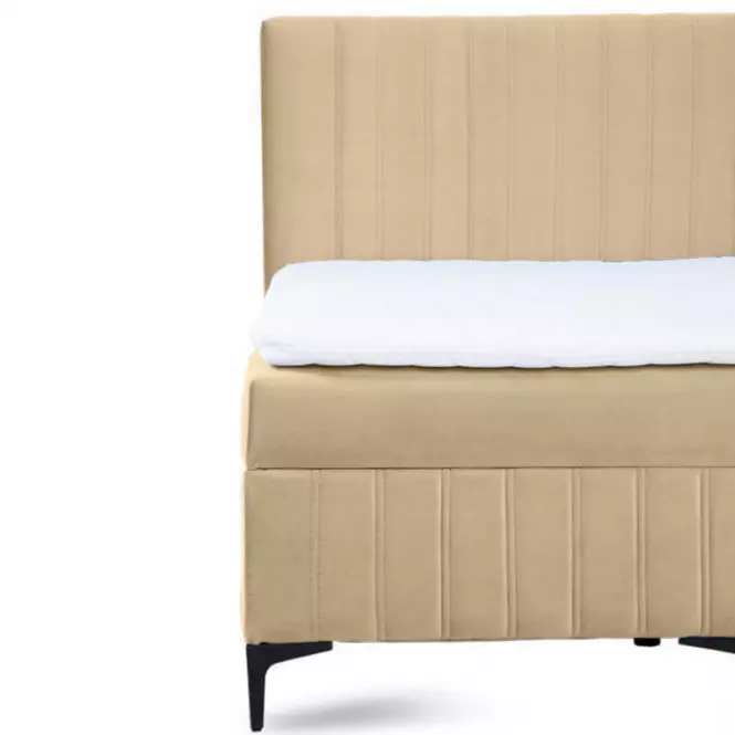 Kontinentálna posteľ Sergio 160x200 Bluvel 28 s topperom,6