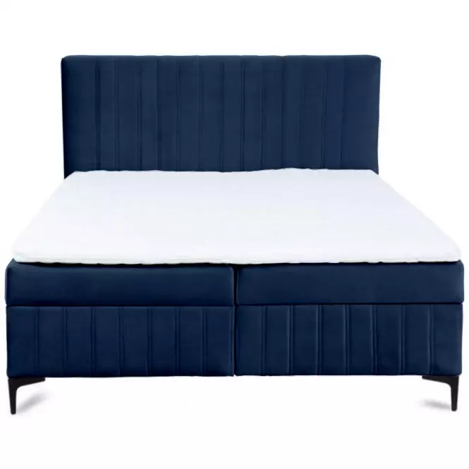 Kontinentálna posteľ Sergio 160x200 Bluvel 86 s topperom,2