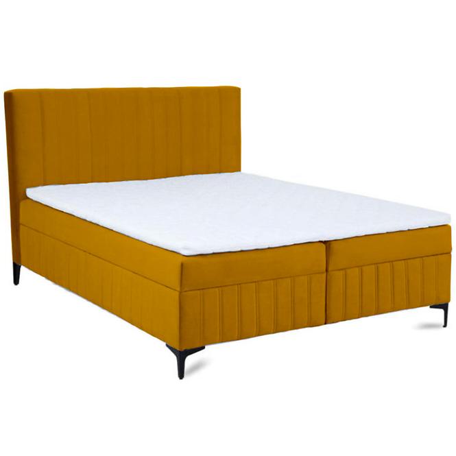 Kontinentálna posteľ Sergio 160x200 Bluvel 68 s topperom