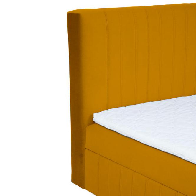 Kontinentálna posteľ Sergio 160x200 Bluvel 68 s topperom