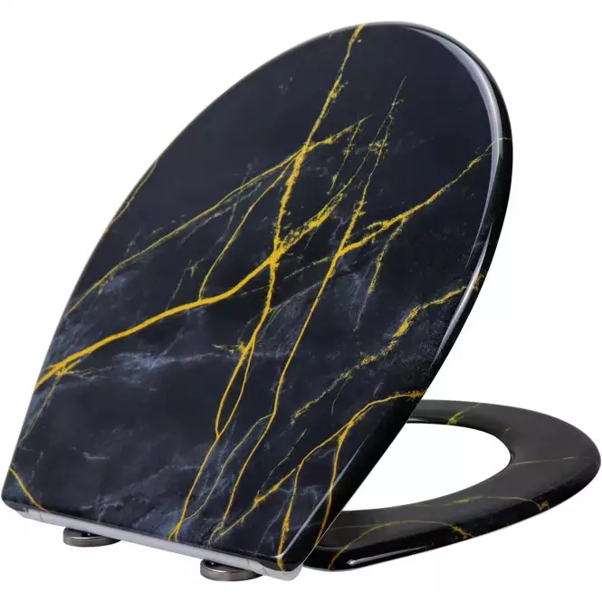 Wc doska duropalst black mramor,2