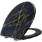 Wc doska duropalst black mramor,2