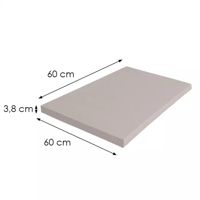 Kuchynská doska 60cm/38mm Cashmere / U12168QR