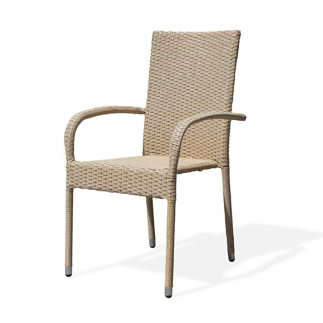 Komplet záhradného nábytku New Haiti natural,6