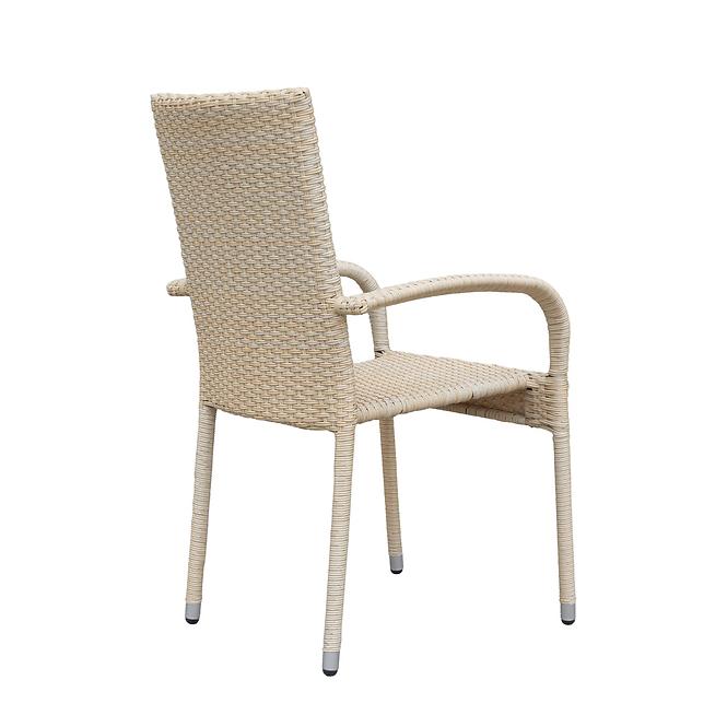 Komplet záhradného nábytku New Haiti natural,10