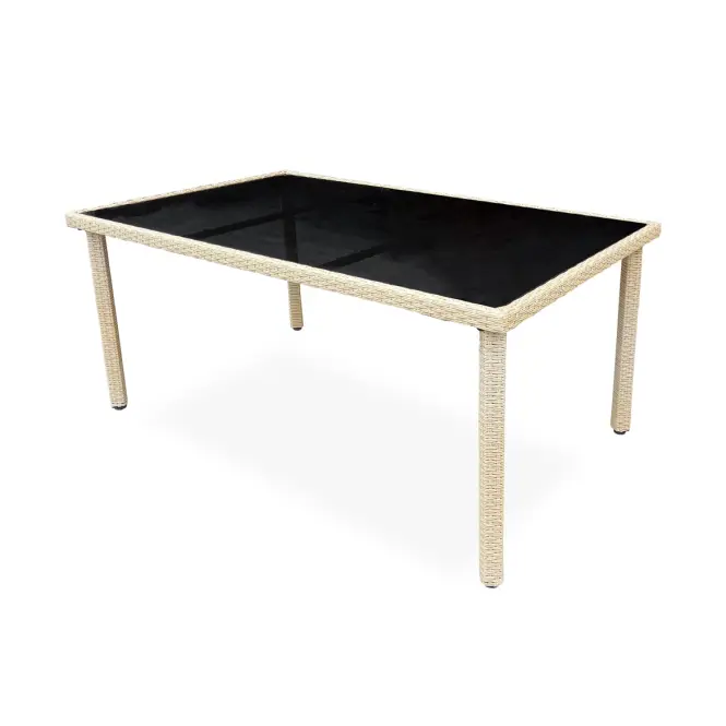 Komplet záhradného nábytku New Haiti natural,12