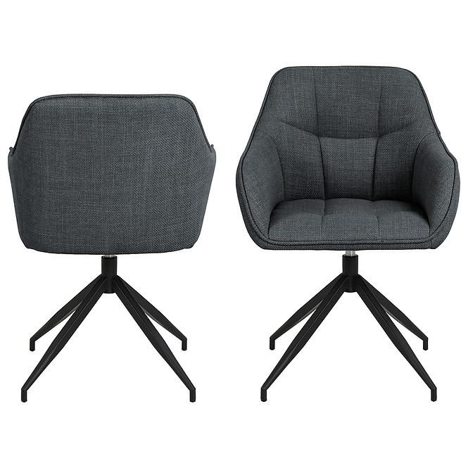 Stolička dark grey