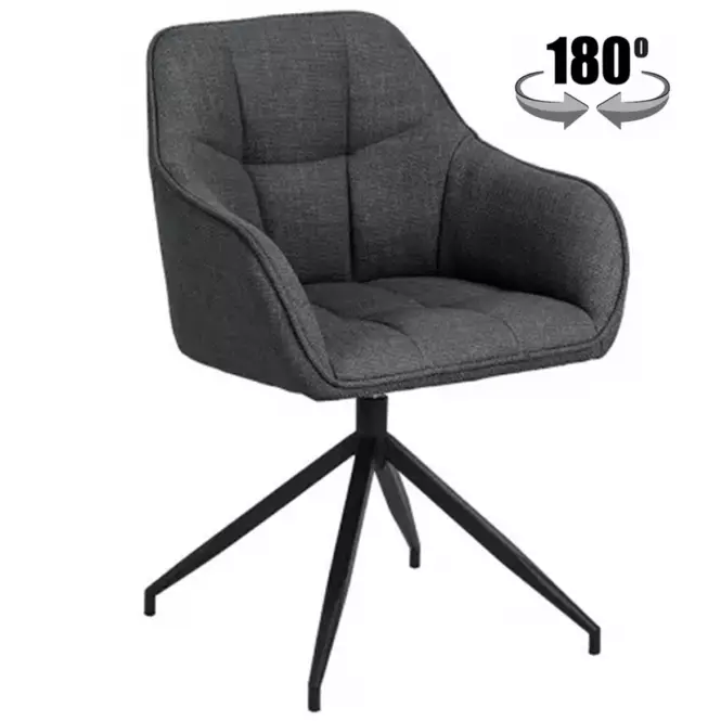 Stolička dark grey