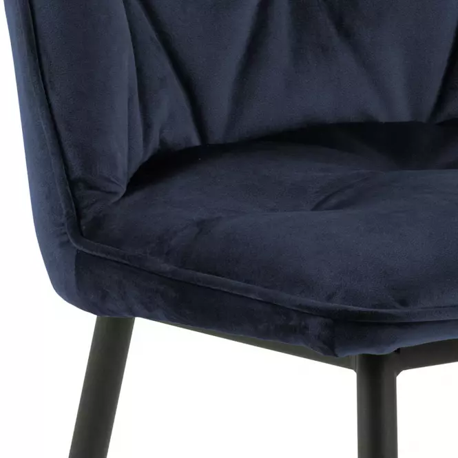 Stolička midnight blue 2 ks