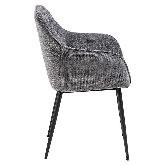 Stolička anthracite 2 ks