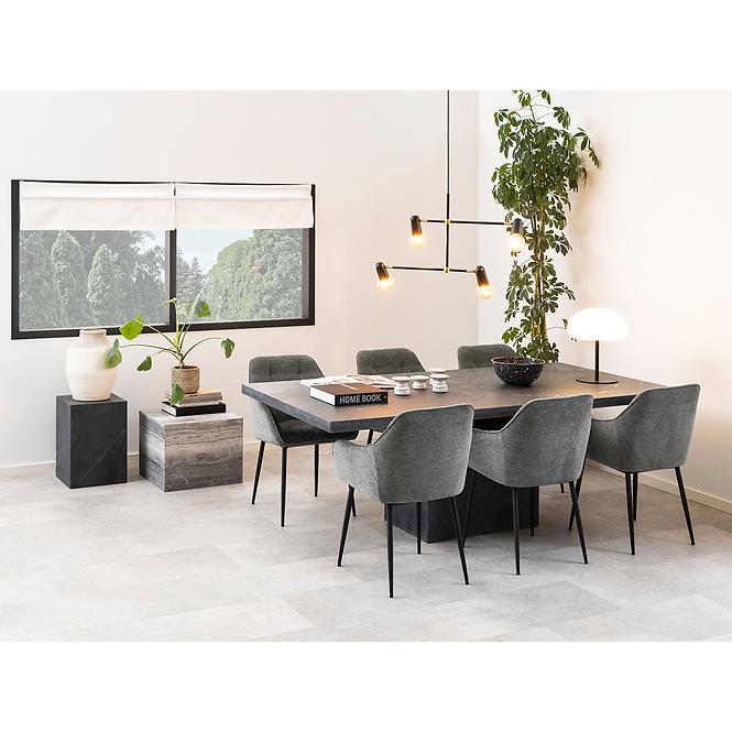 Stolička anthracite 2 ks
