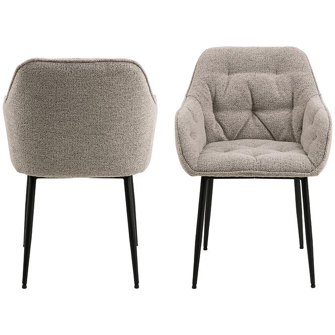 Stolička beige 2 ks