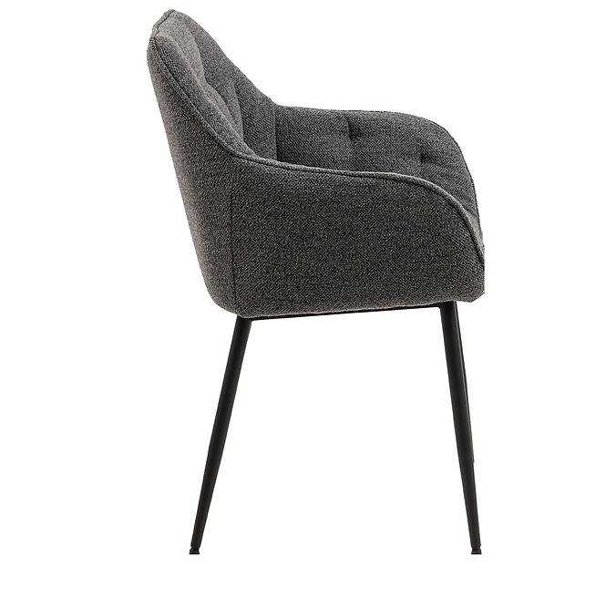 Stolička anthracite 2 ks