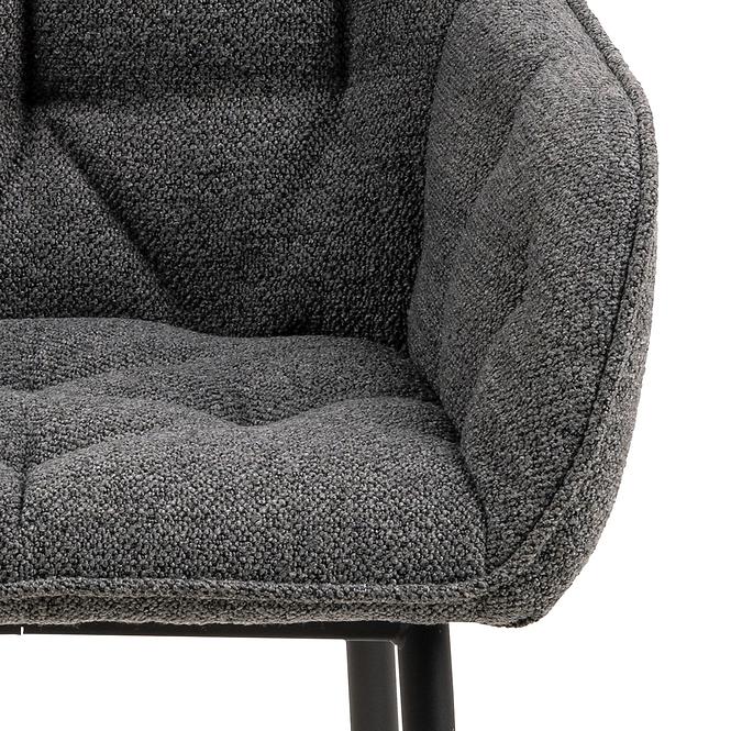Stolička anthracite 2 ks