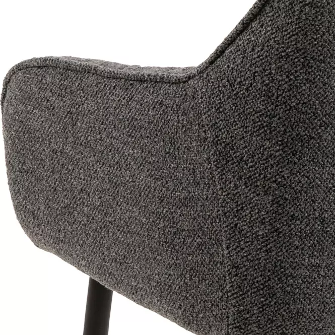 Stolička anthracite 2 ks