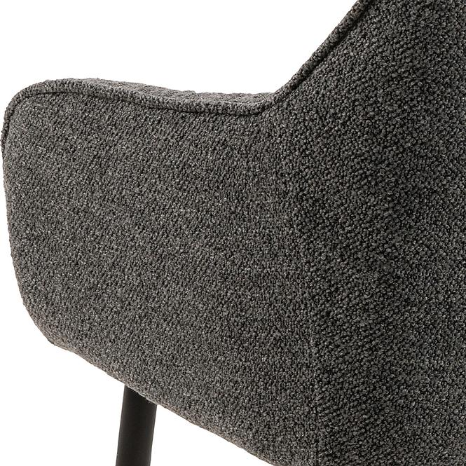 Stolička anthracite 2 ks