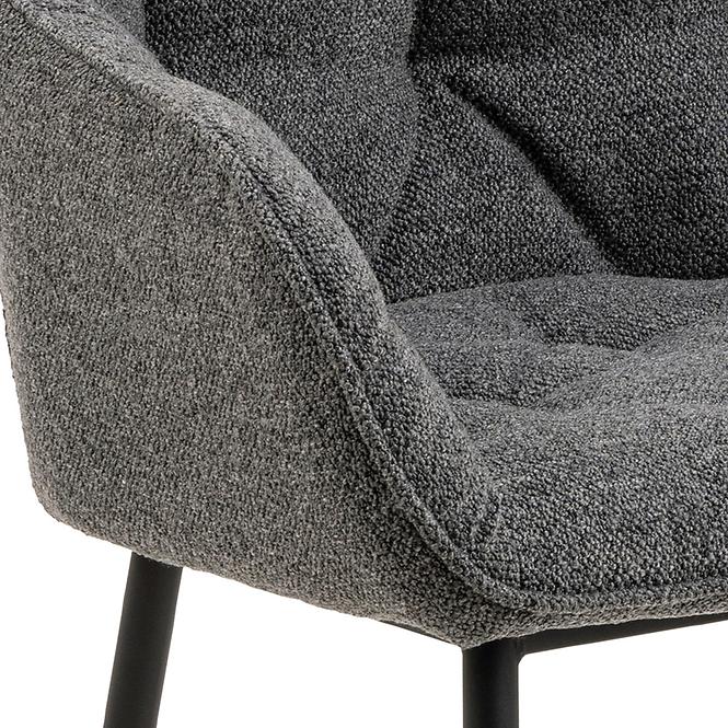Stolička anthracite 2 ks