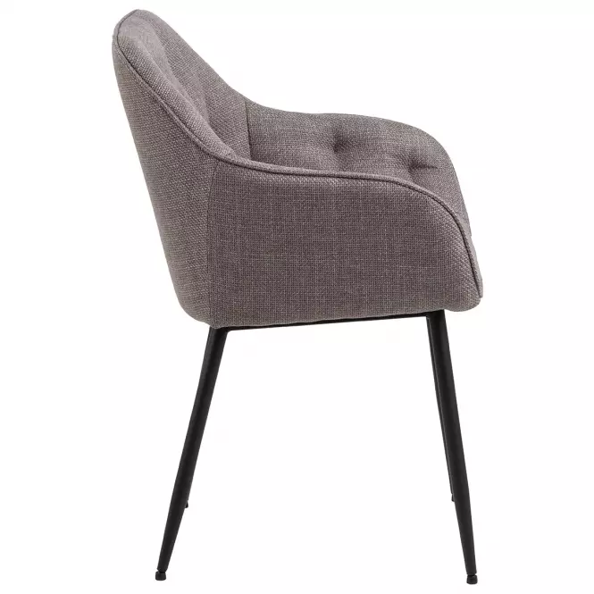Stolička grey-brown 2 ks