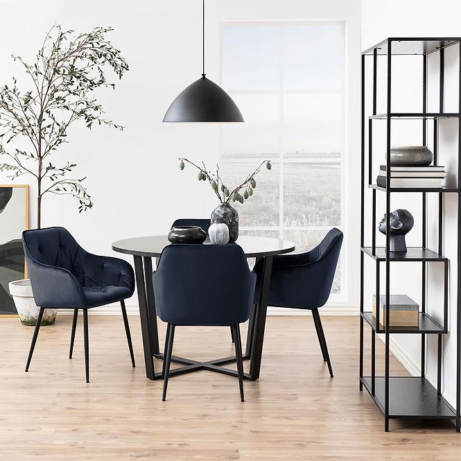 Stolička midnight blue 2 ks