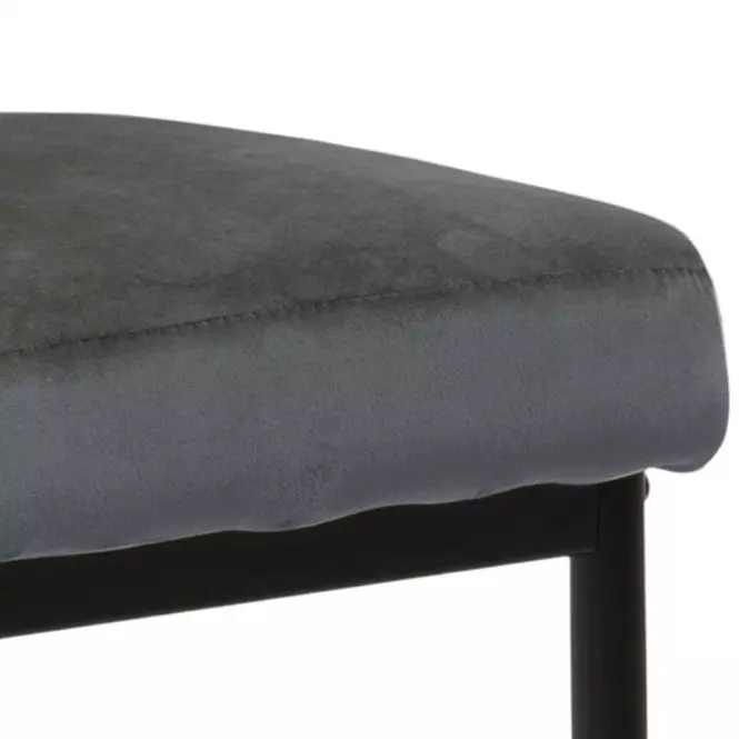 Stolička dark grey 2 ks