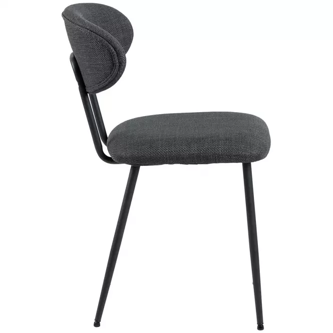 Stolička dark grey 2 ks