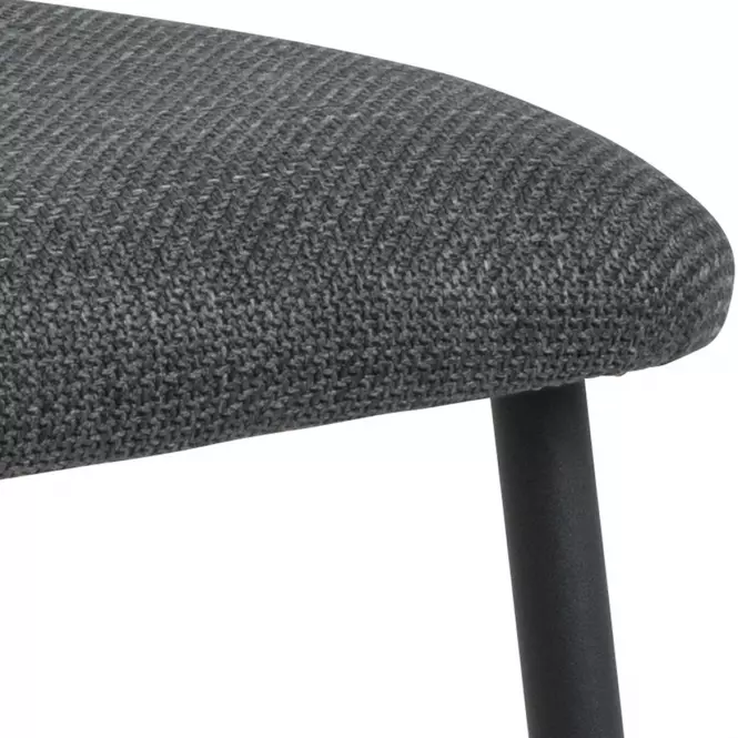 Stolička dark grey 2 ks