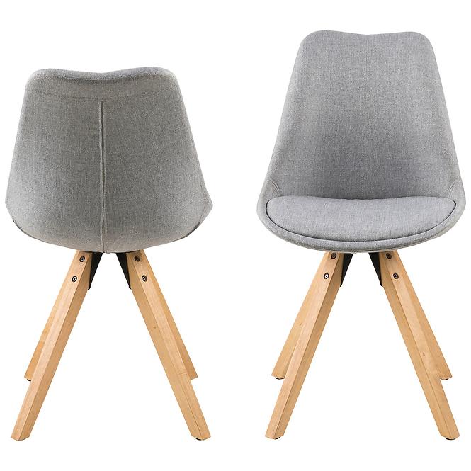 Stolička light grey 2 ks
