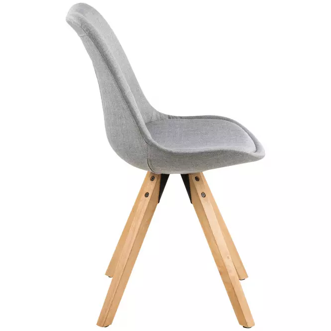 Stolička light grey 2 ks