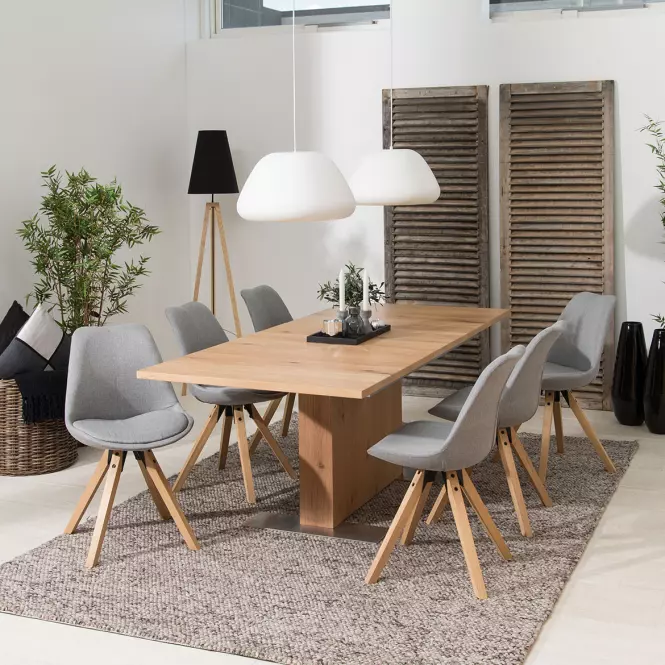 Stolička light grey 2 ks