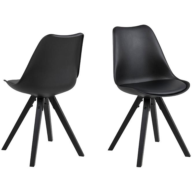 Stolička black 2 ks,3