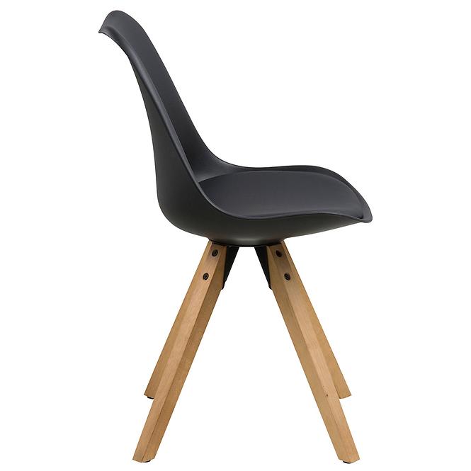 Stolička black 2 ks
