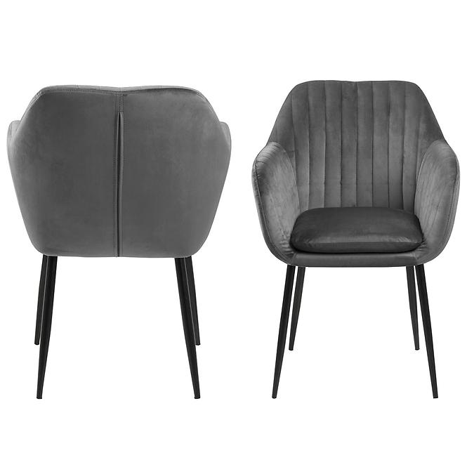 Stolička dark grey