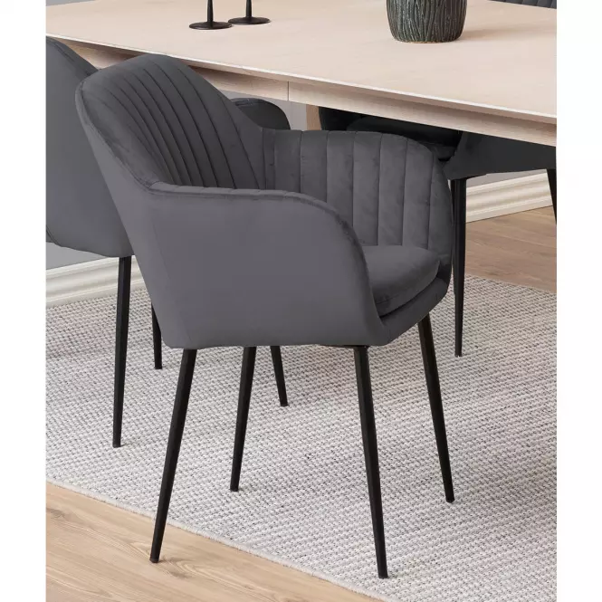 Stolička dark grey